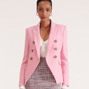 Veronica Beard Miller Dickey Jacket in Pink